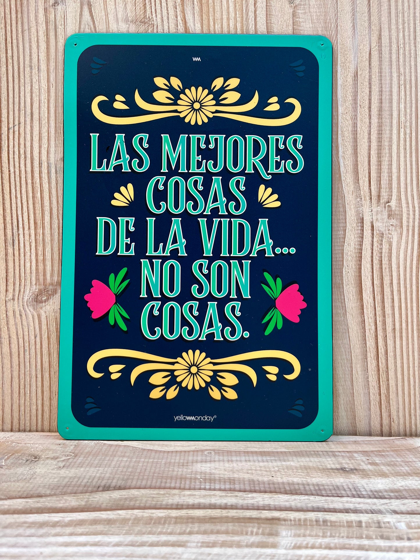 Placa "Las Mejores Cosas"