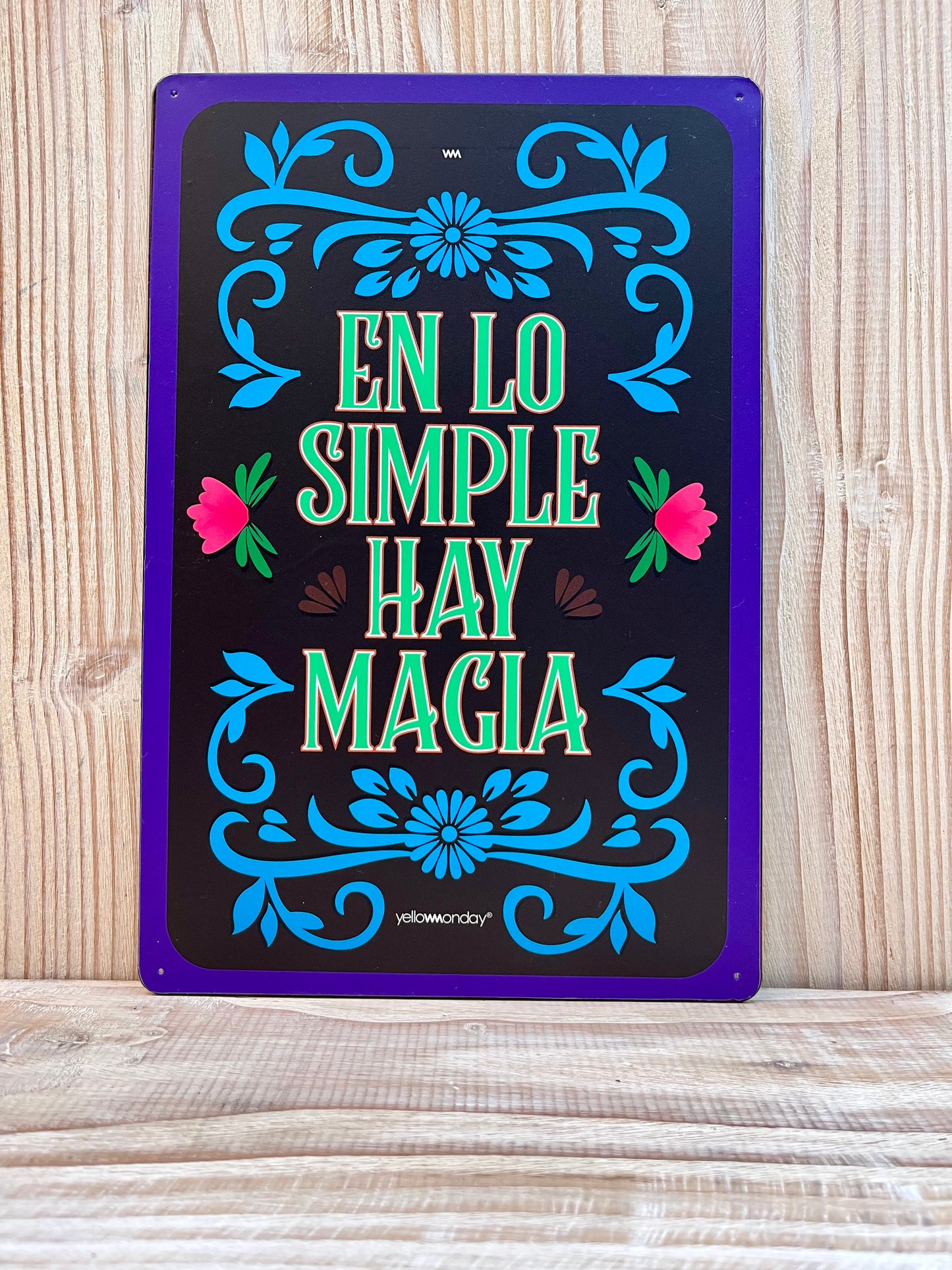 Placa "Hay Magia"