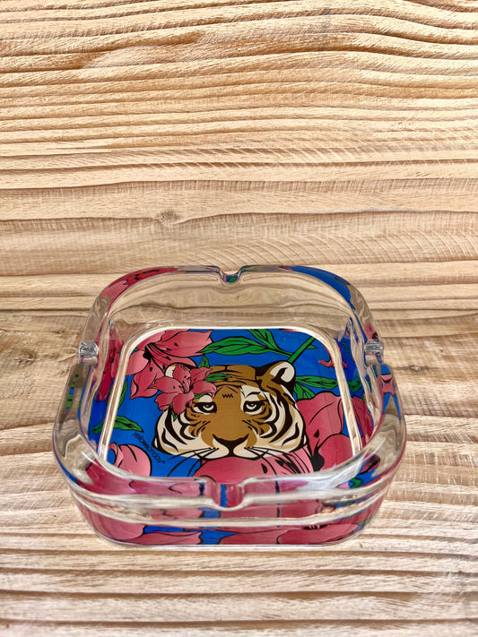 Cenicero Cuadrado "Tigre Azul"
