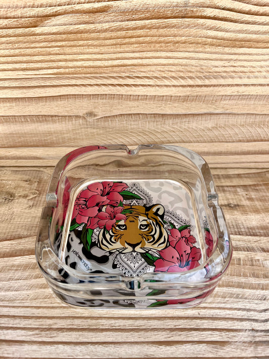 Cenicero Cuadrado "Tigre Blanco"